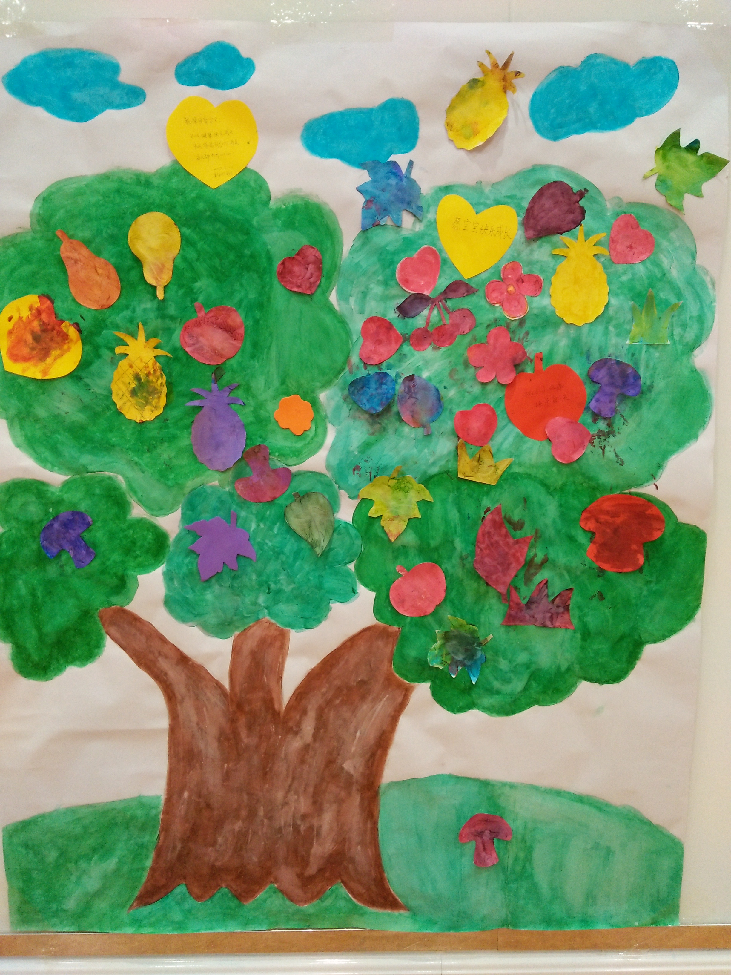 nyc纽约国际大连印象城早教中心:我伴小树共成长回顾