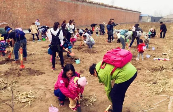 NYC纽约国际天津熙悦汇购物中心：【精彩回顾】”不负春光不负你”—NYC植树行