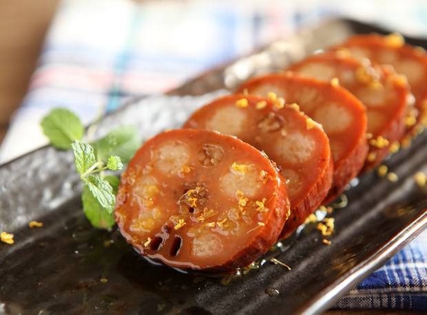 夏季开胃菜,饮食营养,桂花糖藕