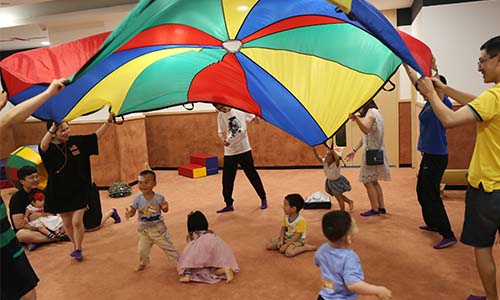 NYC纽约国际温州鹿城早教中心6月宝宝生日会