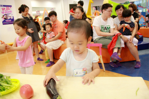 NYC纽约国际天津彩悦城早教中心囧娃食神回顾