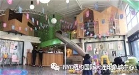 NYC纽约国际大连印象城早教中心 ：PAPAMAMA免费拍摄五宫格